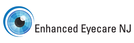 The Enhanced Eyecare NJ website footer logo